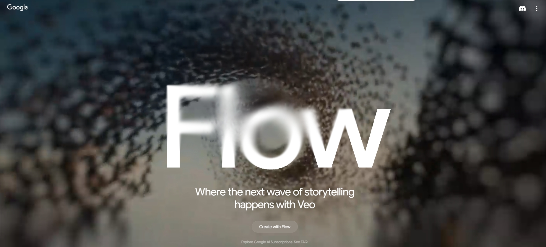 Google Flowトップページ