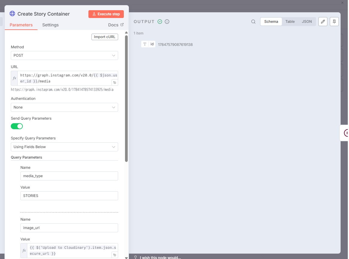 Create Story Container