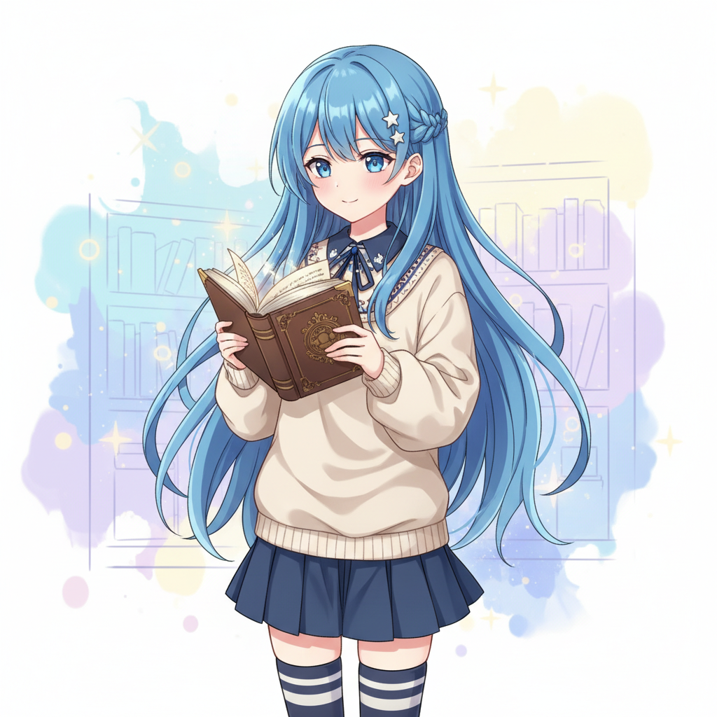人物イラストの生成例