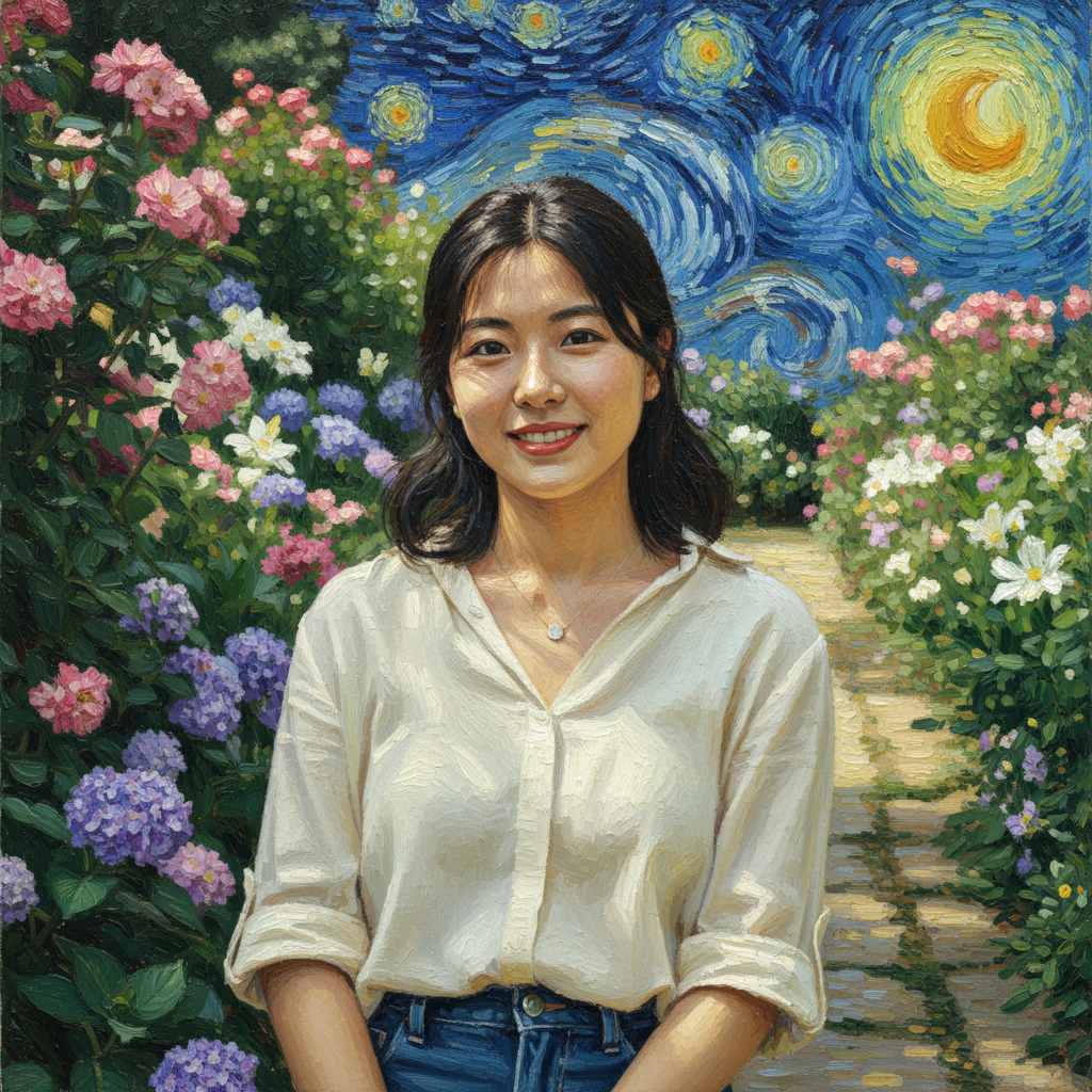 油絵風変換